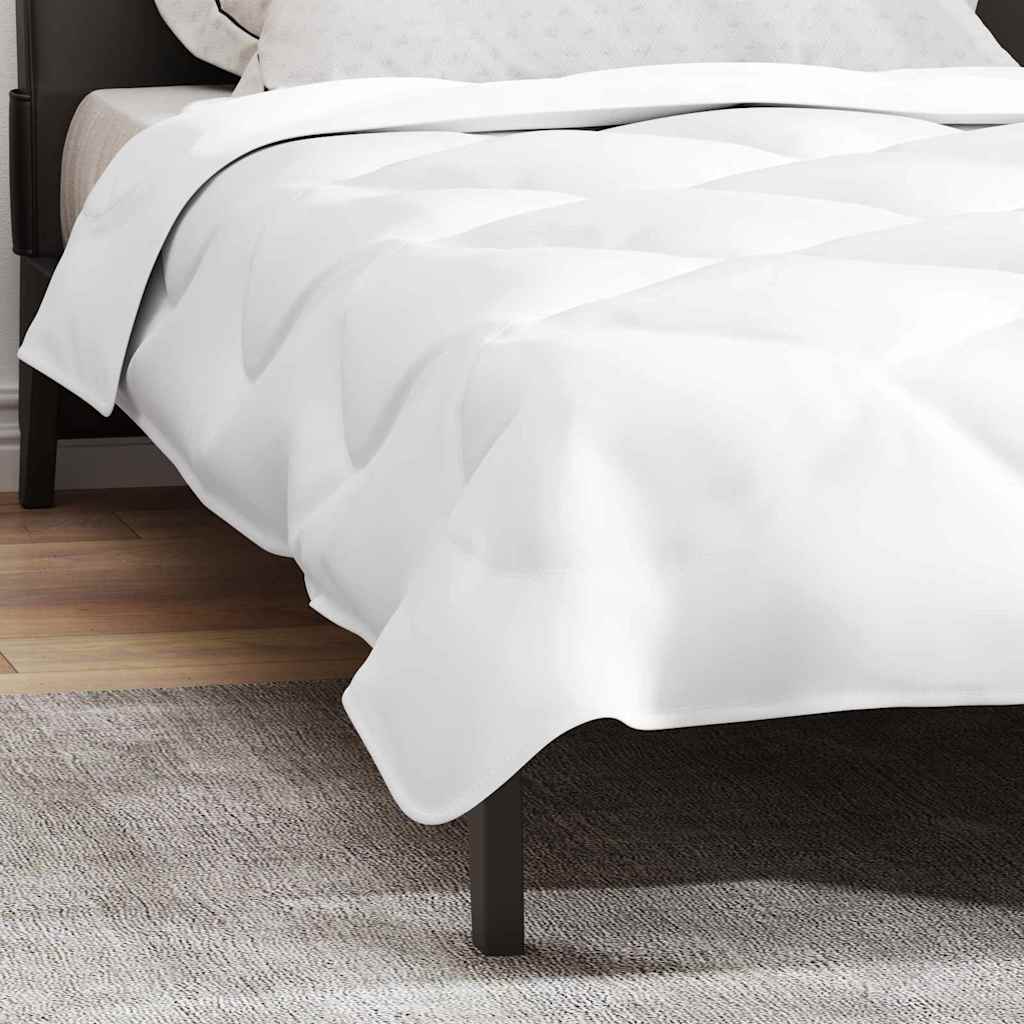 vidaXL Καλοκαιρινό Παπλωματοθήκη 220 x 155 x 3 εκ Καλοκαίρι Λευκό - Image 5
