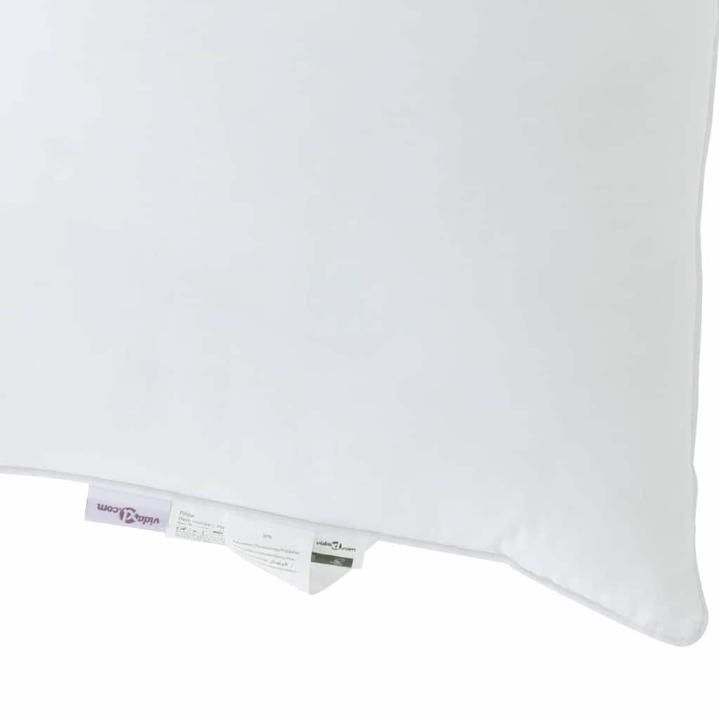 vidaXL Μαξιλάρι 81 x 81 x 40 εκ Πολυεστέρας Λευκό - Image 8