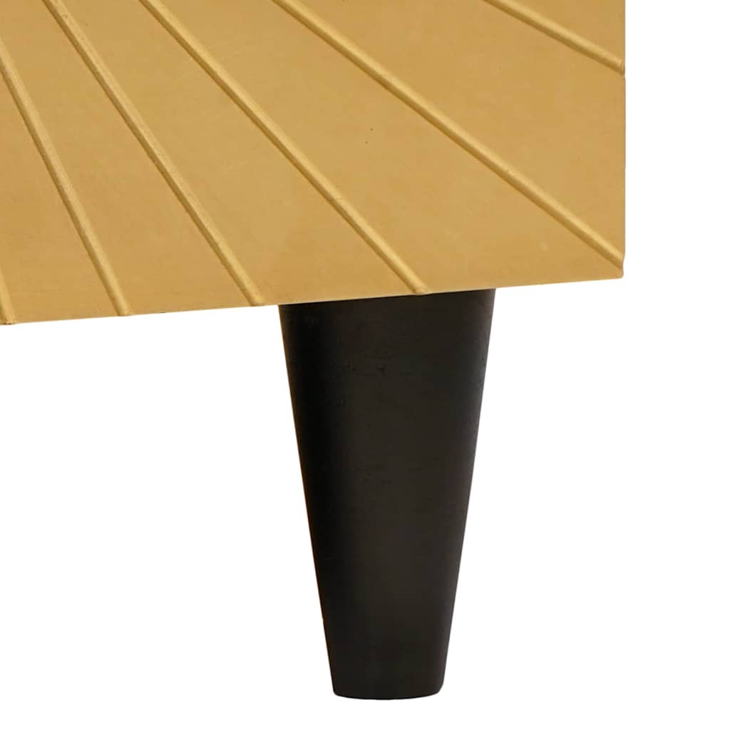 vidaXL Τραπεζάκι σαλονιού Μαύρο και Χρυσό 80 x 50 x 40 cm - Image 8