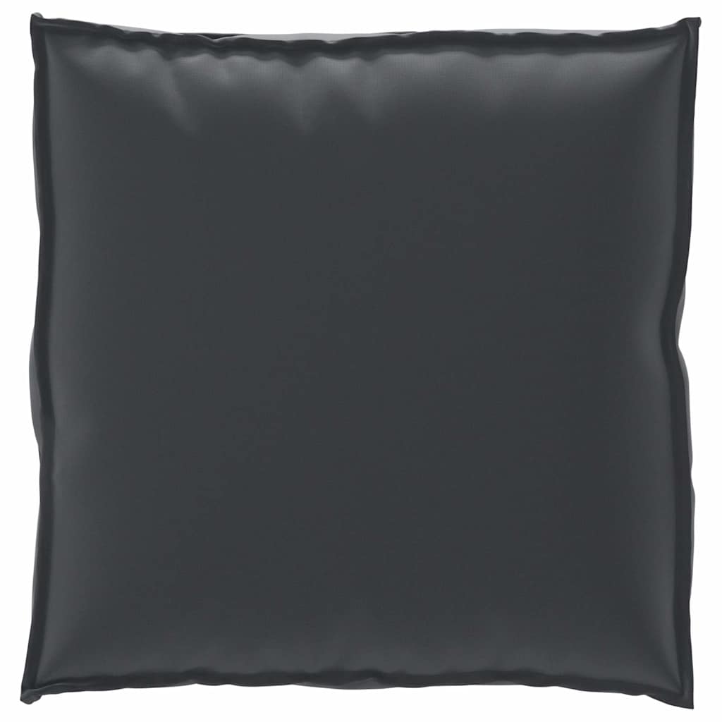vidaXL Μαξιλάρι Ύφασμα Όξφορντ Μαύρο 70 x 70 x 12 cm - Image 6