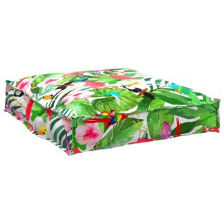vidaXL Μαξιλάρι Ύφασμα Όξφορντ Πολύχρωμο 70 x 70 x 12 cm