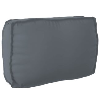 vidaXL Μαξιλάρι Ύφασμα Όξφορντ Ανθρακί 70 x 40 x 12 cm