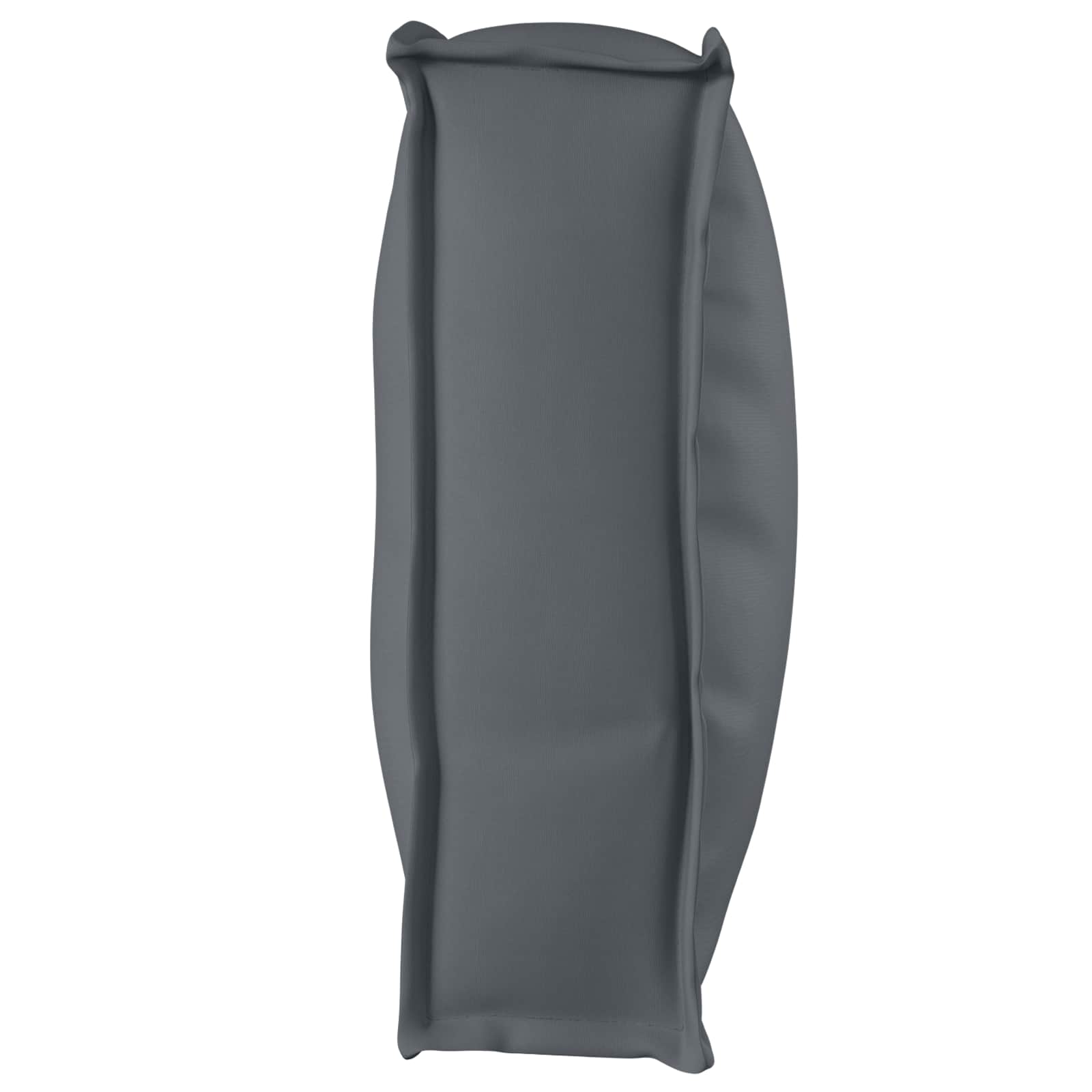 vidaXL Μαξιλάρι Ύφασμα Όξφορντ Ανθρακί 120 x 40 x 12 cm - Image 4