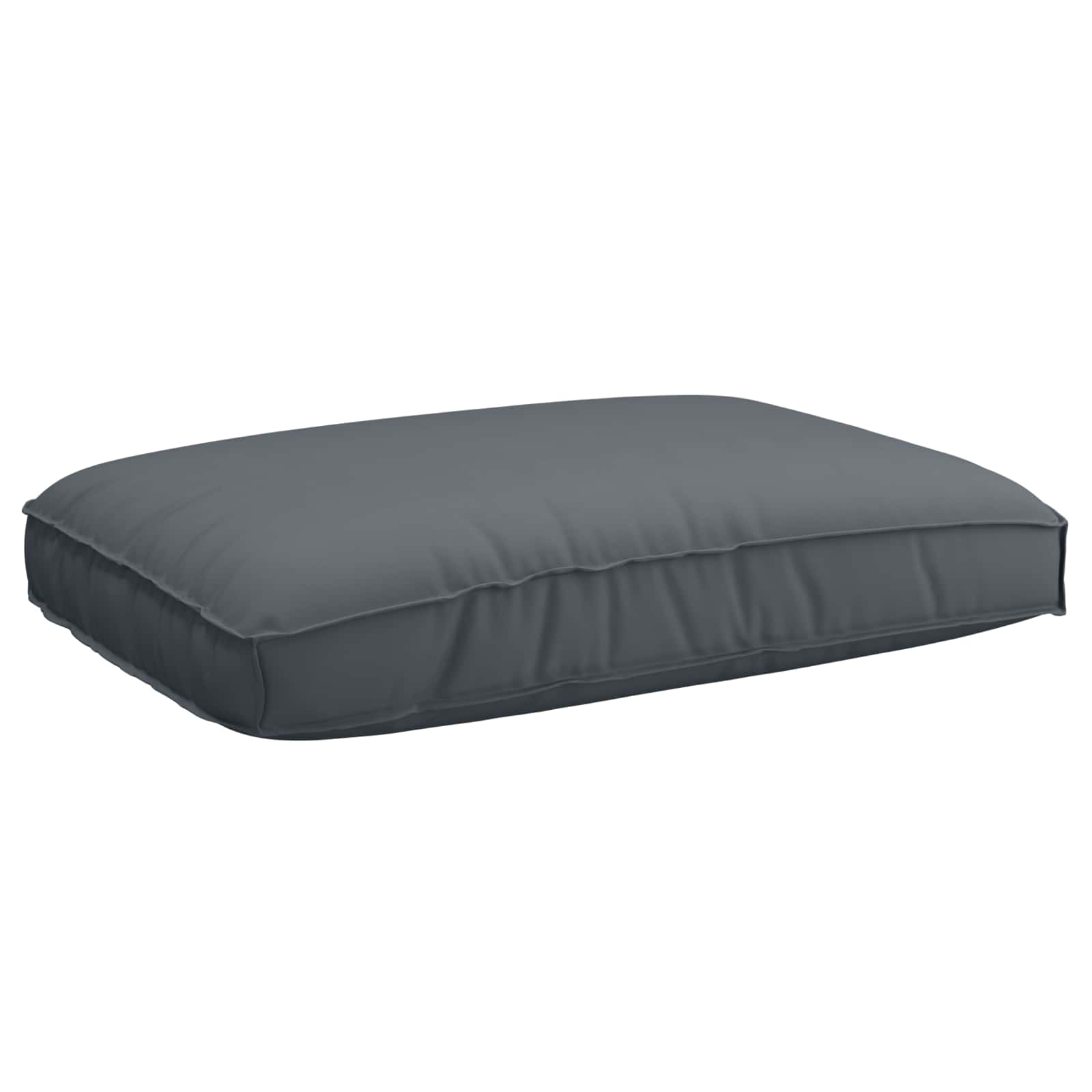 vidaXL Μαξιλάρι Ύφασμα Όξφορντ Ανθρακί 120 x 80 x 12 cm