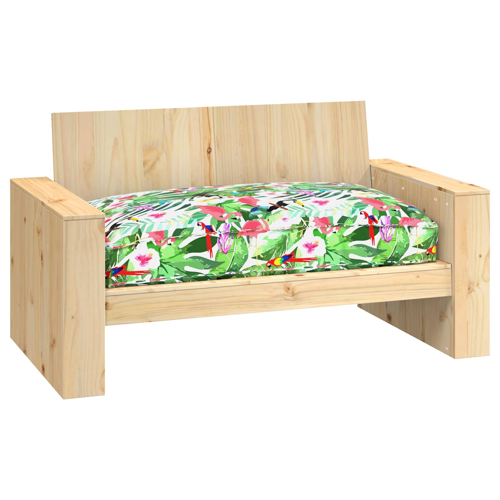 vidaXL Μαξιλάρι Ύφασμα Όξφορντ Πολύχρωμο 120 x 80 x 12 cm - Image 2