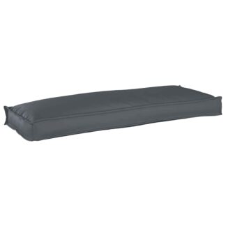 vidaXL Μαξιλάρι Ανθρακί 110 x 40 x 8 εκ Ύφασμα Όξφορντ