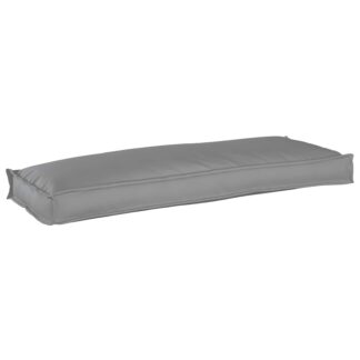vidaXL Μαξιλάρι Γκρι 110 x 40 x 8 εκ Ύφασμα Όξφορντ