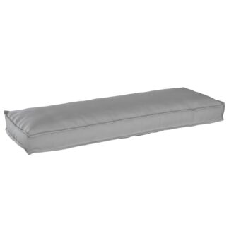 vidaXL Μαξιλάρι Ύφασμα Όξφορντ Γκρι 120 x 40 x 8 εκ