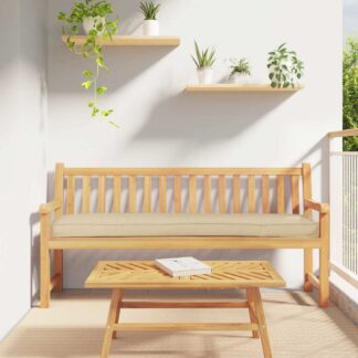 vidaXL Μαξιλάρι παλέτας Μπεζ 200 x 40 x 8 εκ. Ύφασμα Οξφόρδης