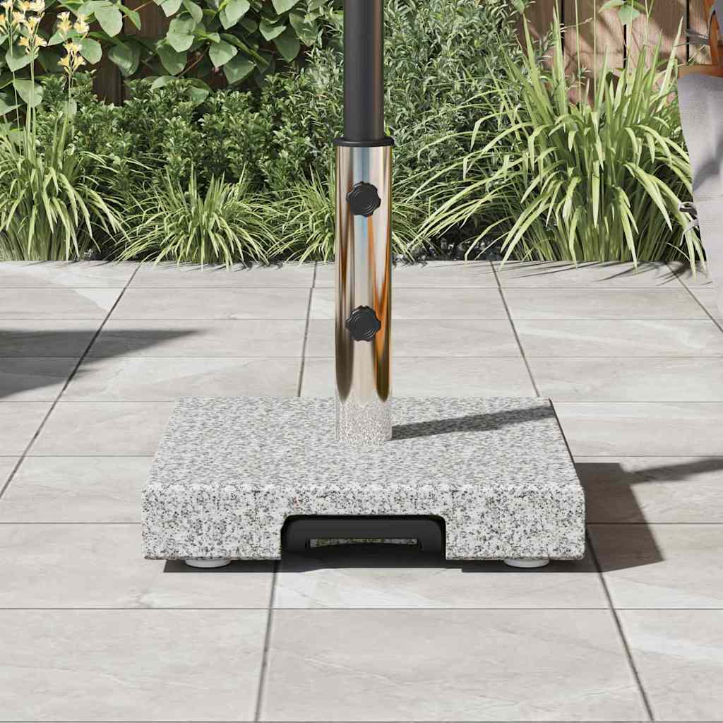 vidaXL Βάση ομπρέλας 29 kg Γκρι Γρανίτης τετράγωνο - Image 4