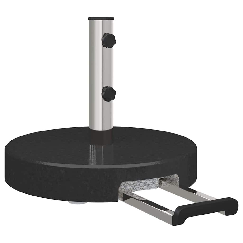 vidaXL Βάση ομπρέλας 29 kg Μαύρο Γρανίτης Γύρος - Image 2