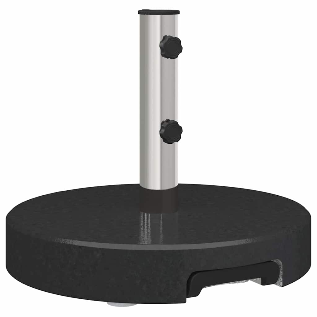 vidaXL Βάση ομπρέλας 29 kg Μαύρο Γρανίτης Γύρος - Image 5