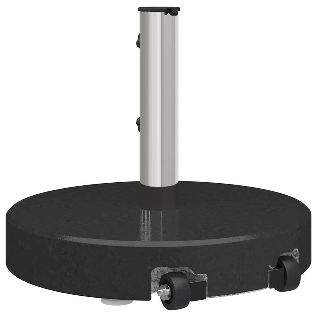 vidaXL Βάση ομπρέλας 29 kg Μαύρο Γρανίτης Γύρος - Image 8