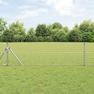 vidaXL Φράχτης Εuro 0,8 x 10 m Σίδηρος με επικάλυψη PVC