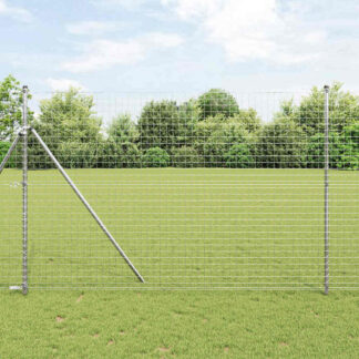 vidaXL Φράχτης Εuro 1,5 x 10 m Σίδηρος με επικάλυψη PVC