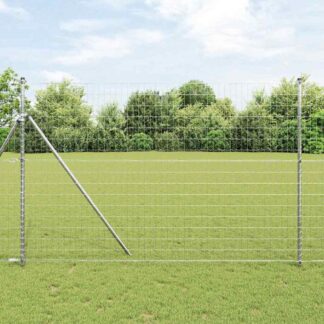 vidaXL Φράχτης Εuro 1,6 x 10 m Σίδηρος με επικάλυψη PVC