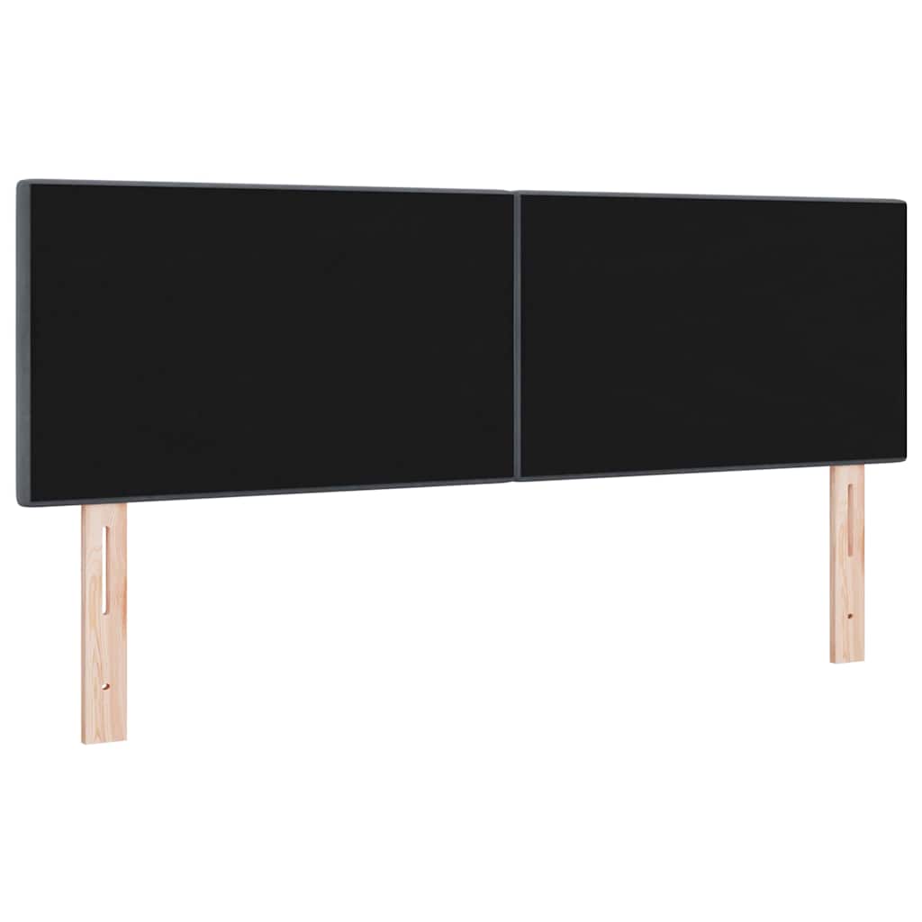vidaXL Κεφαλάρι Σκούρο Γκρι 144 cm Βελούδο - Image 4