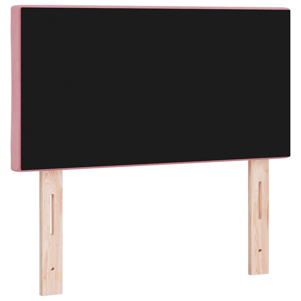 vidaXL Κεφαλάρι Ροζ 80 cm Βελούδο - Image 4