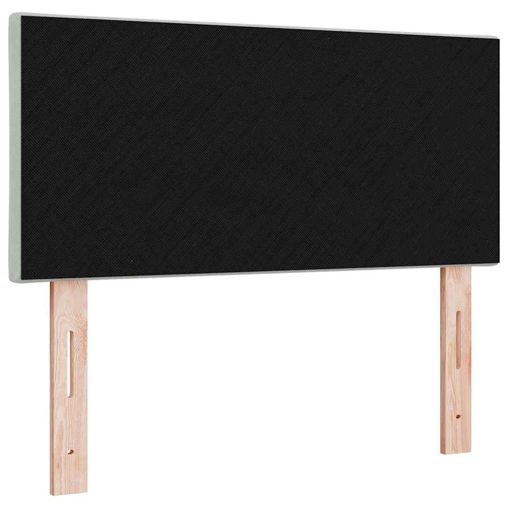 vidaXL Κεφαλάρι Ανοιχτό γκρι 90 cm Βελούδο - Image 3