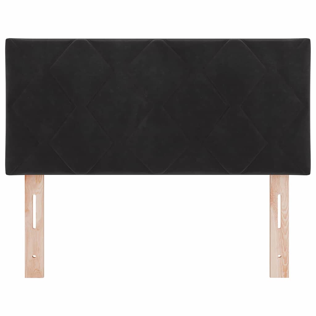 vidaXL Κεφαλάρι Μαύρο 90 cm Βελούδο - Image 5