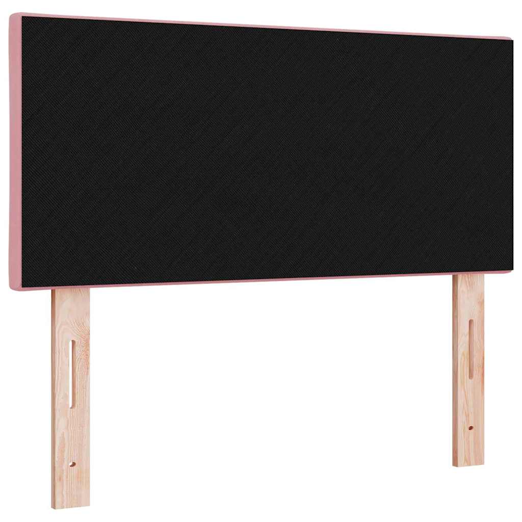 vidaXL Κεφαλάρι Ροζ 100 cm Βελούδο - Image 4