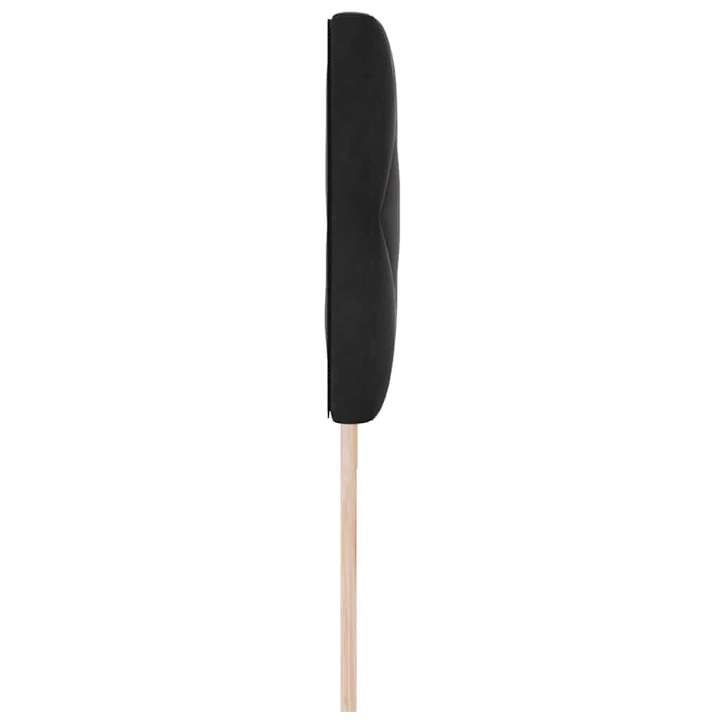 vidaXL Κεφαλάρι Μαύρο 180 cm Βελούδο - Image 5