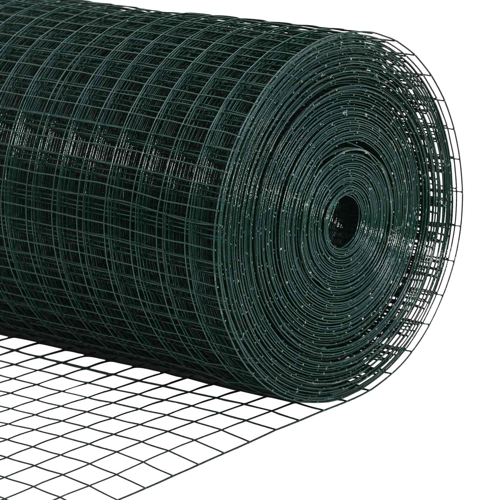 vidaXL Συγκολλητός φράχτης από σύρμα 2500 x 60 εκ Πράσινο - Image 8