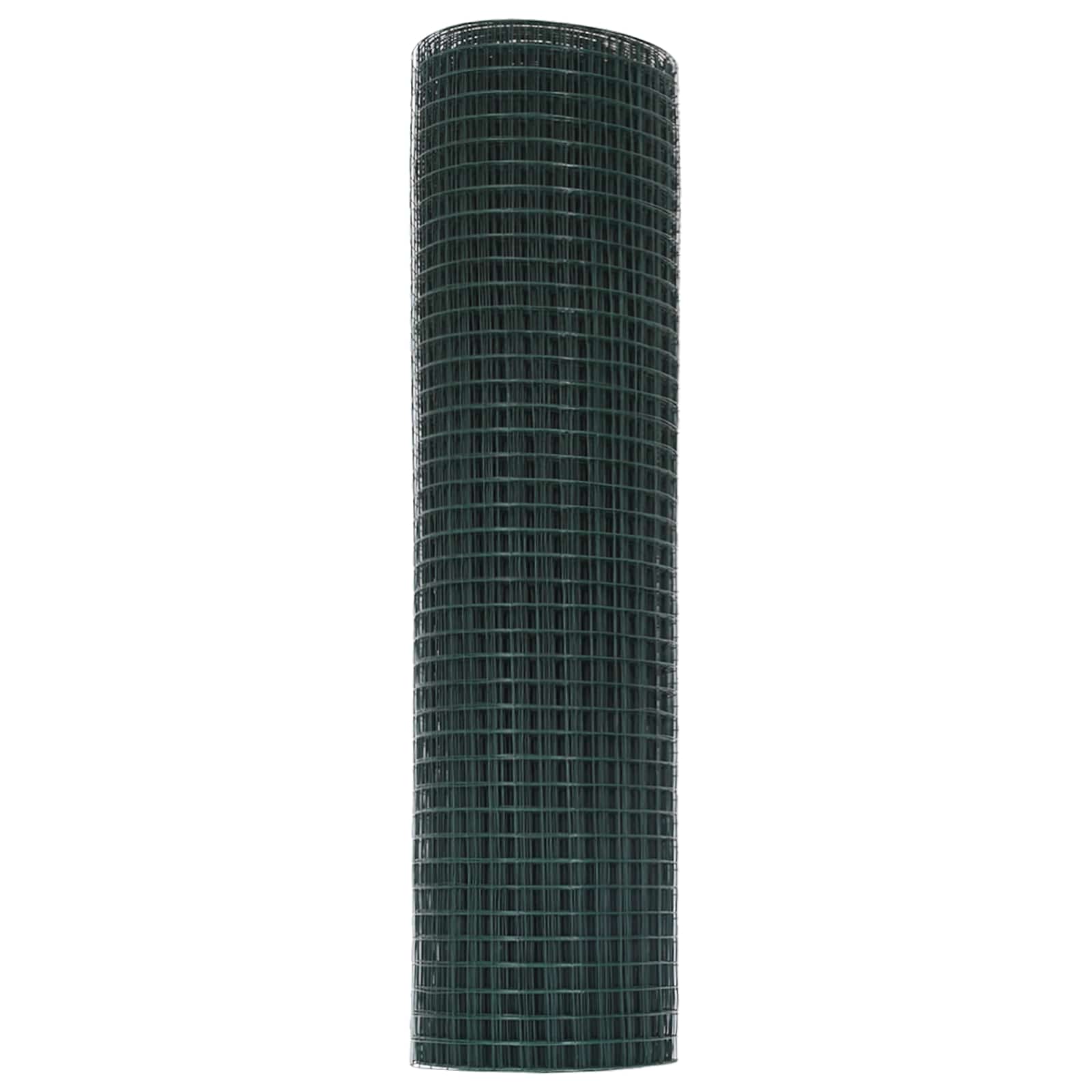 vidaXL Συγκολλητός φράχτης από σύρμα 2500 x 80 εκ Πράσινο - Image 6