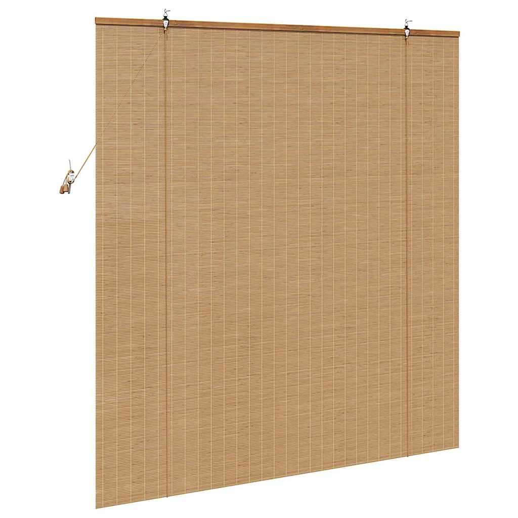vidaXL Ρόλερ (στόρι) Καφέ 150 x 160 cm Μπαμπού - Image 5