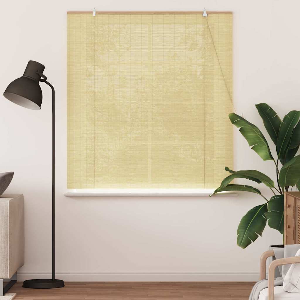 vidaXL Ρόλερ (στόρι) Φύση 150 x 160 cm Μπαμπού - Image 3