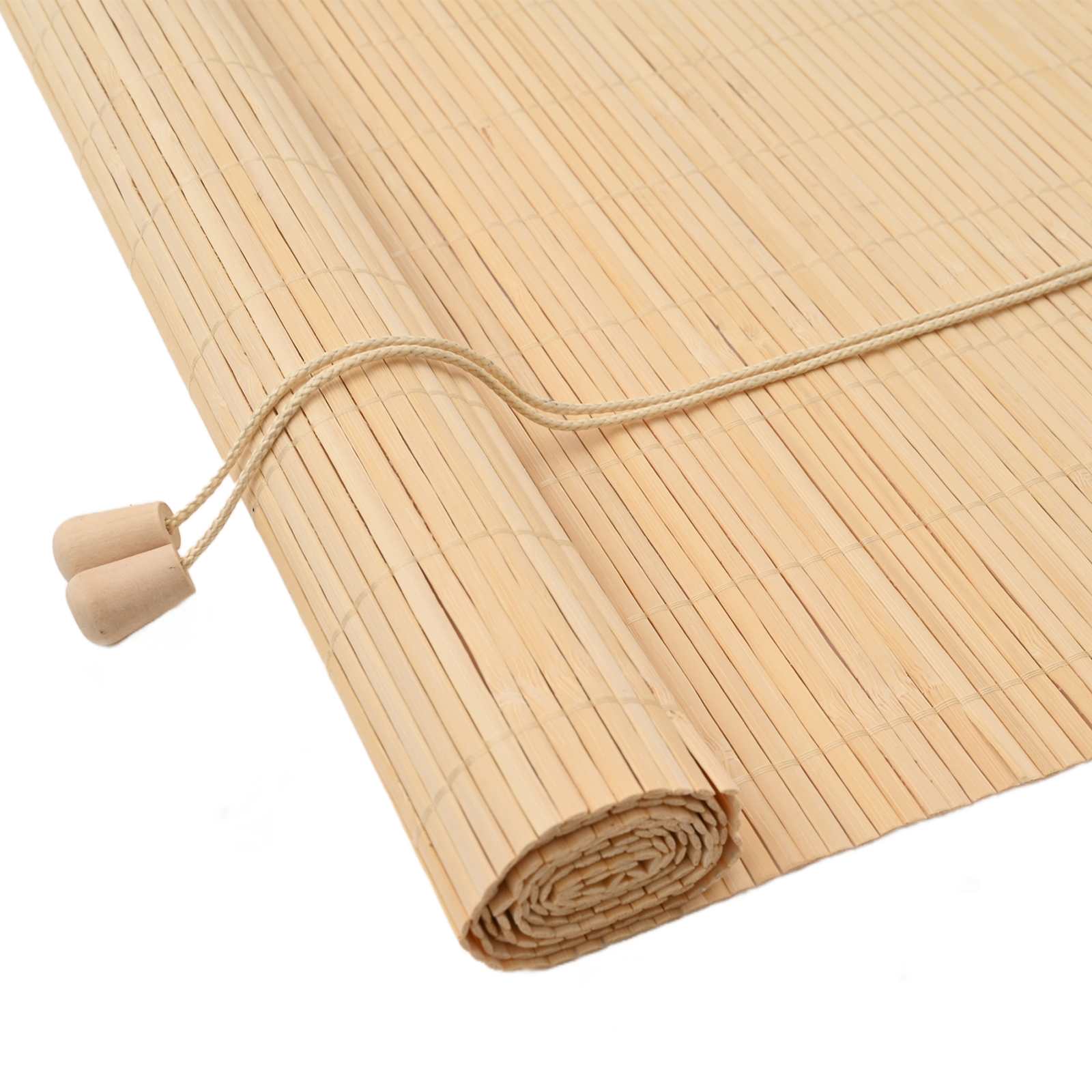 vidaXL Ρόλερ (στόρι) Φύση 150 x 160 cm Μπαμπού - Image 2