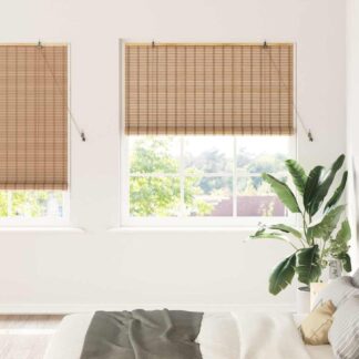 vidaXL Ρόλερ (στόρι) Φύση 140 x 220 cm Μπαμπού