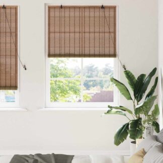vidaXL Ρόλερ (στόρι) Καφέ 110 x 220 cm Μπαμπού