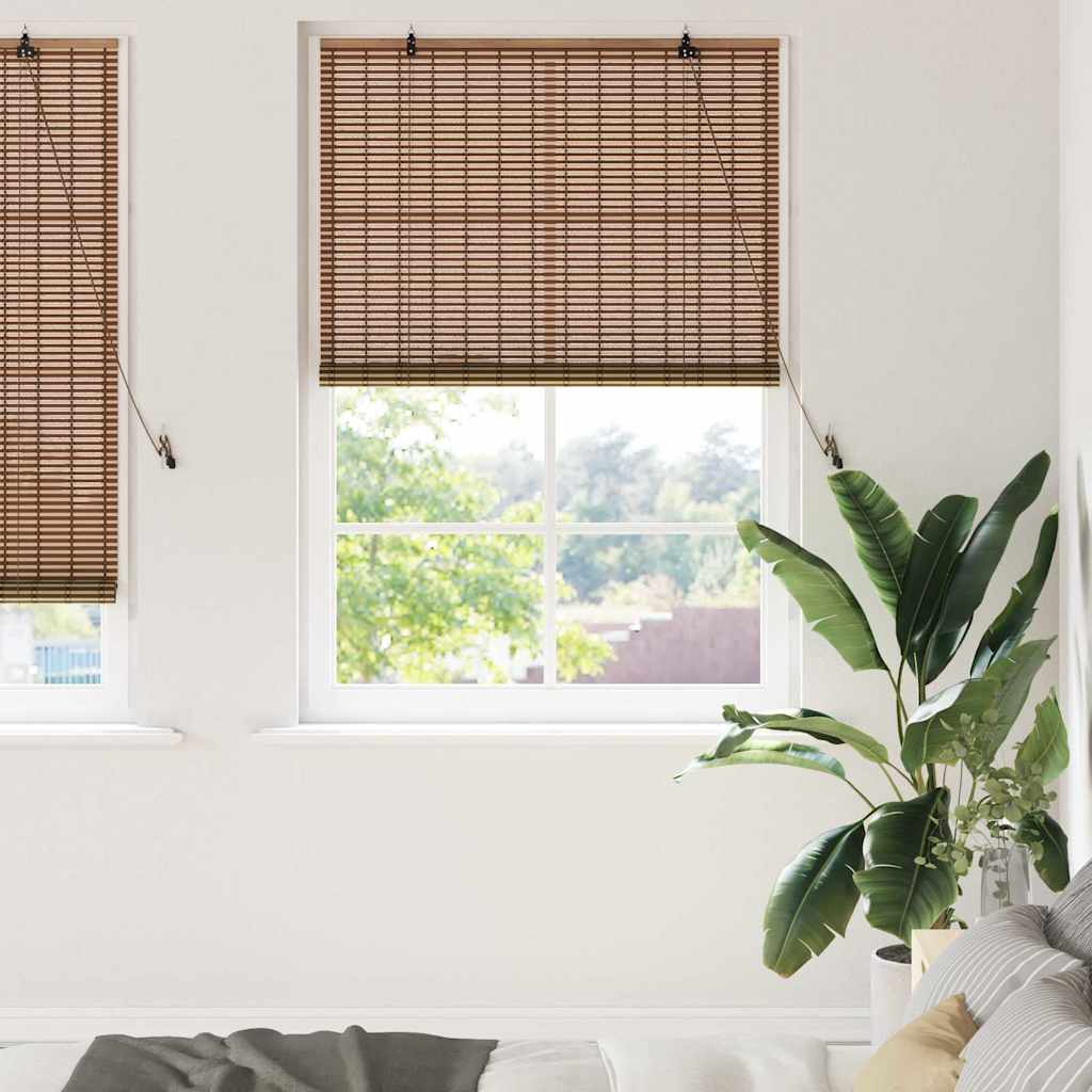 vidaXL Ρόλερ (στόρι) Καφέ 120 x 220 cm Μπαμπού