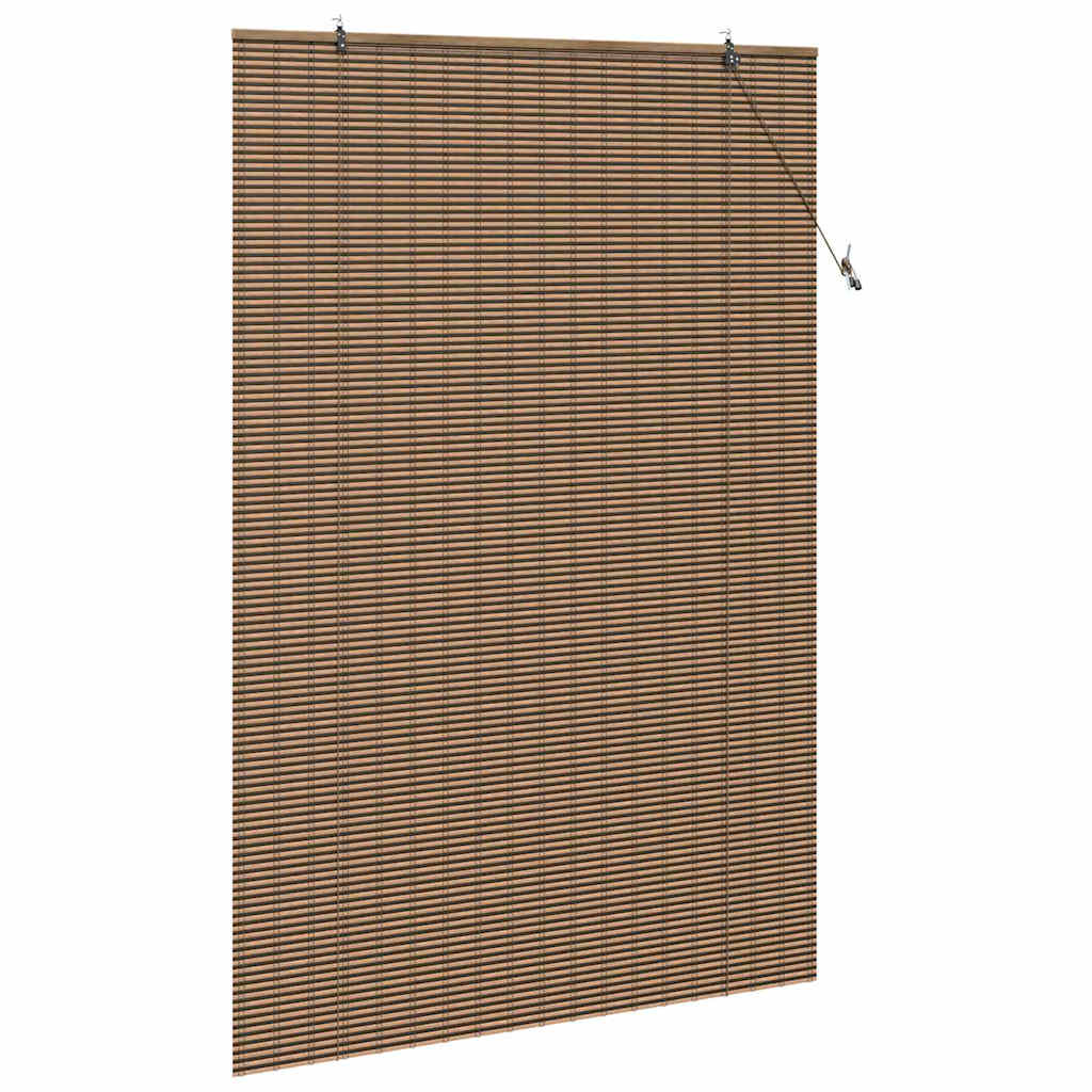 vidaXL Ρόλερ (στόρι) Καφέ 140 x 220 cm Μπαμπού - Image 4