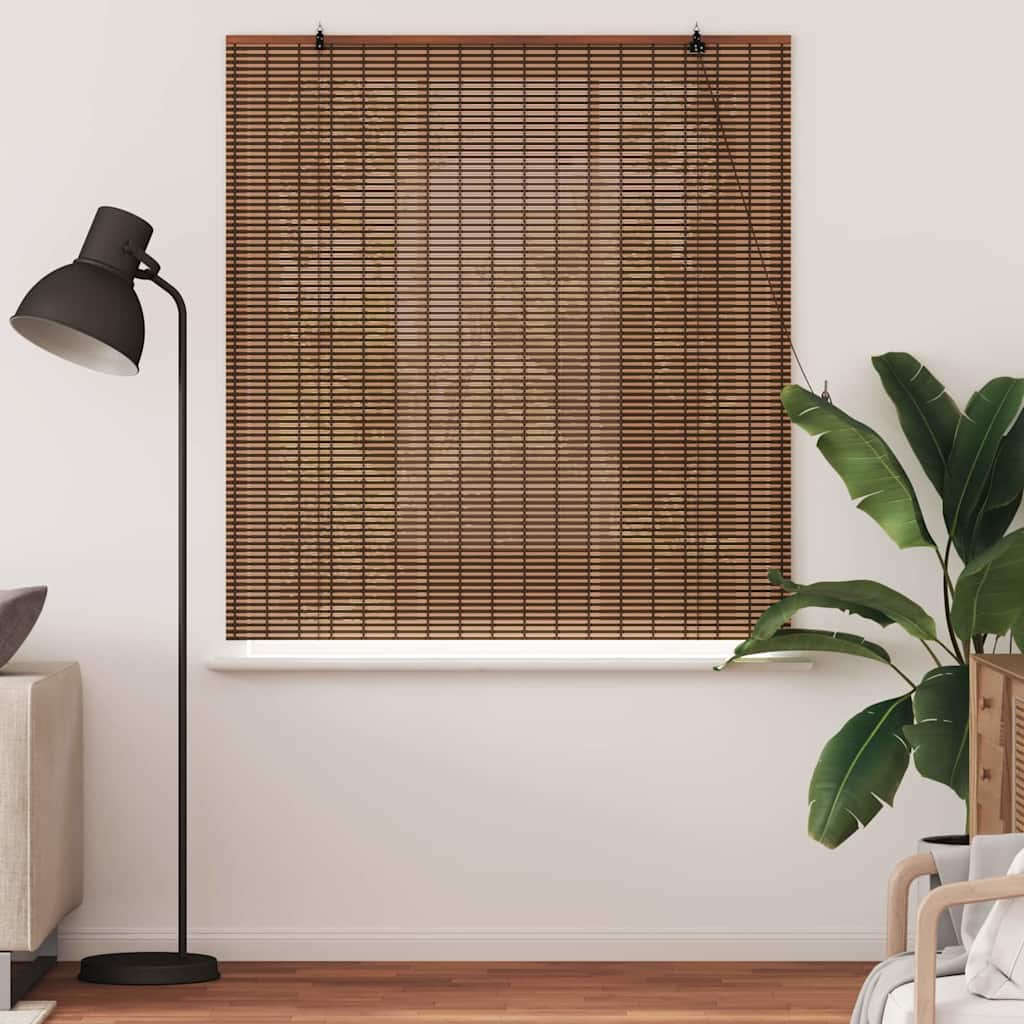 vidaXL Ρόλερ (στόρι) Καφέ 150 x 160 cm Μπαμπού - Image 3
