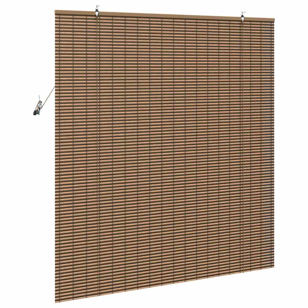 vidaXL Ρόλερ (στόρι) Καφέ 150 x 160 cm Μπαμπού - Image 5