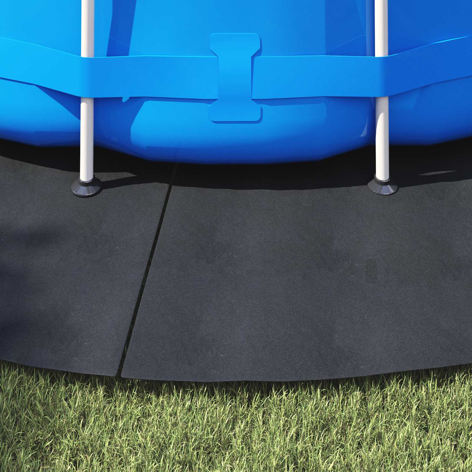 vidaXL Εδαφοκάλυψη Πισίνας Ø 458 cm (2 mm) Γύρος Μη Υφαμένο Ύφασμα - Image 4