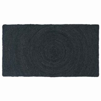 vidaXL Χαλιά χώρου Σκούρο Γκρι 60 x 110 cm Γιούτα