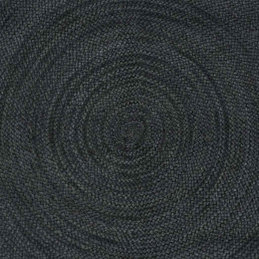 vidaXL Χαλιά χώρου Σκούρο Γκρι 140 x 200 cm Γιούτα - Image 8