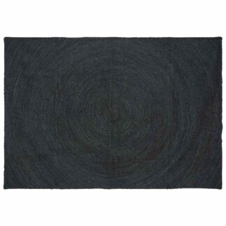 vidaXL Χαλιά χώρου Σκούρο Γκρι 160 x 230 cm Γιούτα