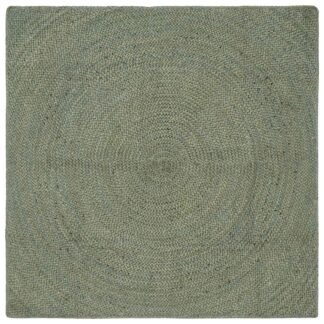 vidaXL Χαλιά χώρου Λαδί 120 x 120 cm Γιούτα