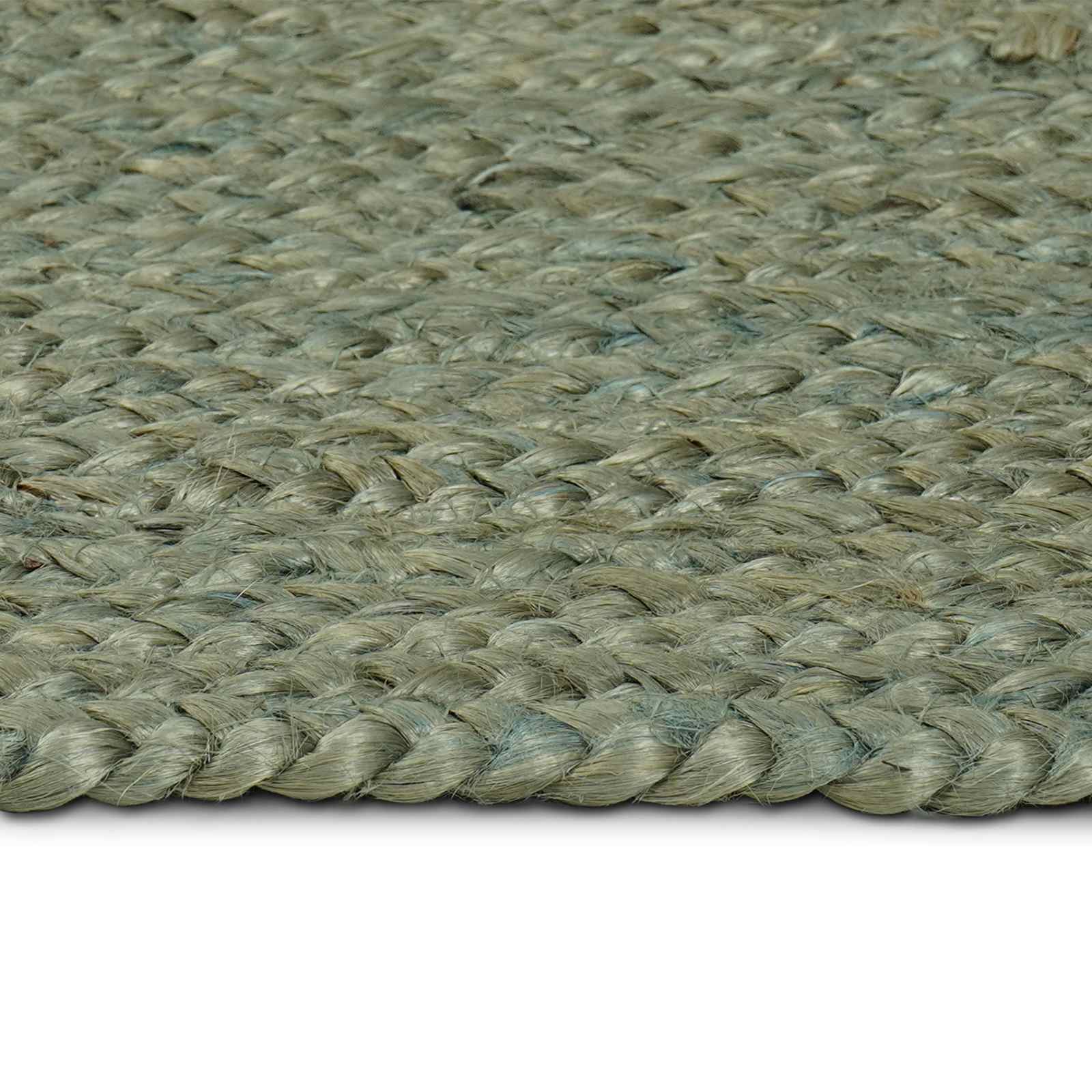 vidaXL Χαλιά χώρου Λαδί 160 x 160 cm Γιούτα - Image 4
