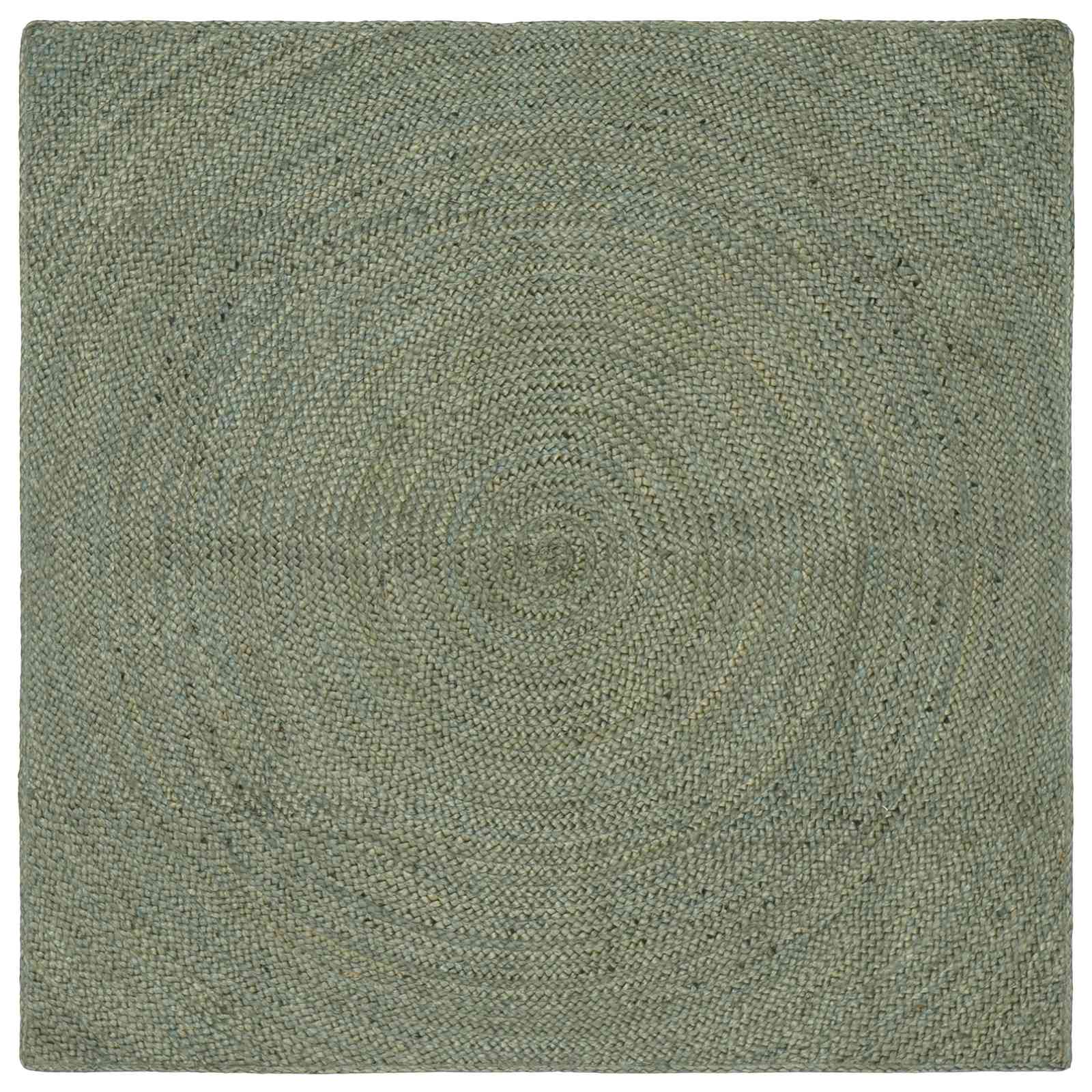vidaXL Χαλιά χώρου Λαδί 160 x 160 cm Γιούτα