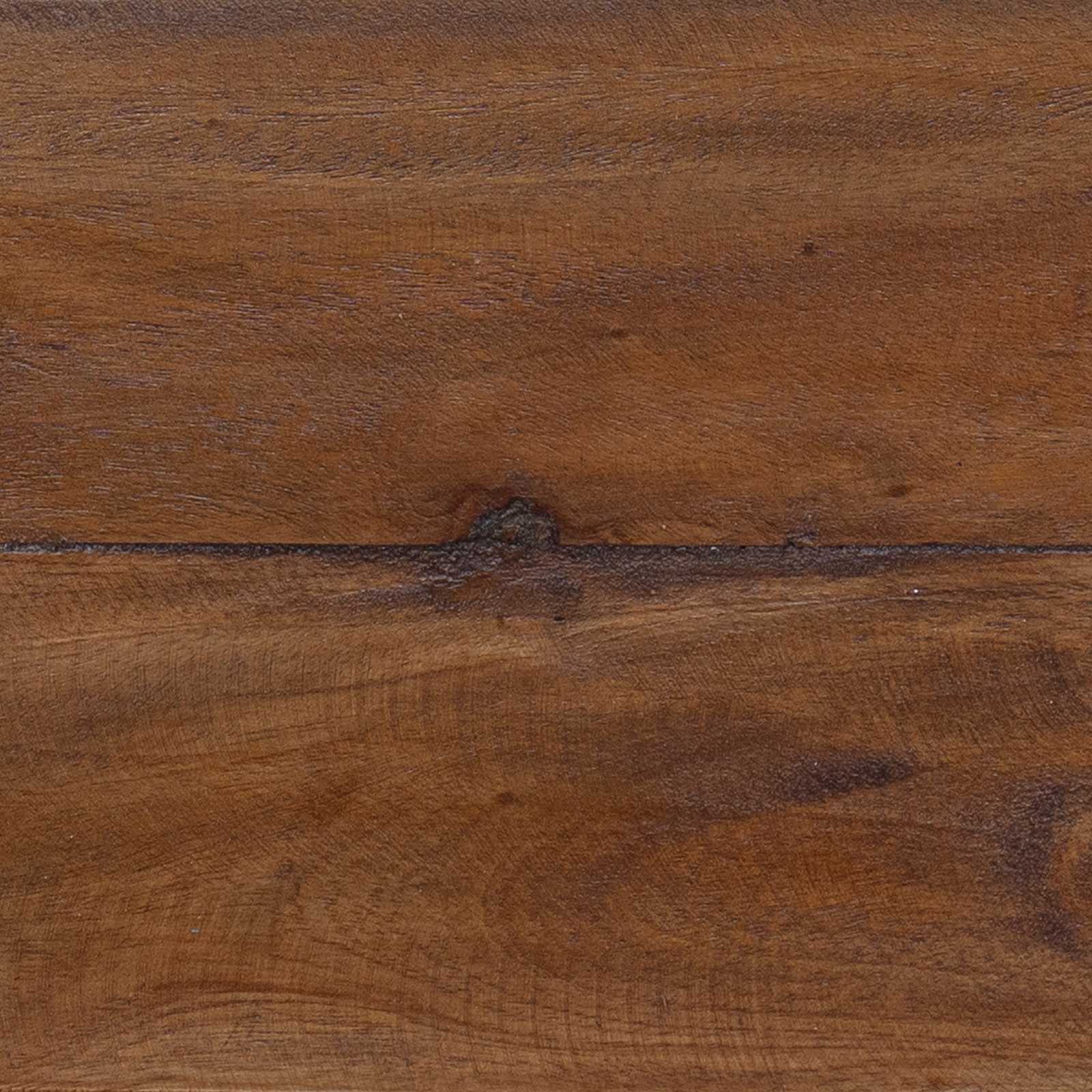 vidaXL Σκαμνί Φυσικό 29 x 20 x 17 εκ Ξύλο Μαόνι - Image 9