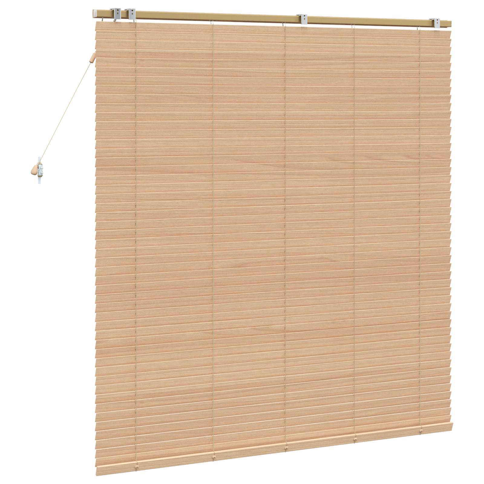 vidaXL Βενετσιάνικη Σκίαση Όψη Δρύς 150 x 160 cm 35 mm - Image 4