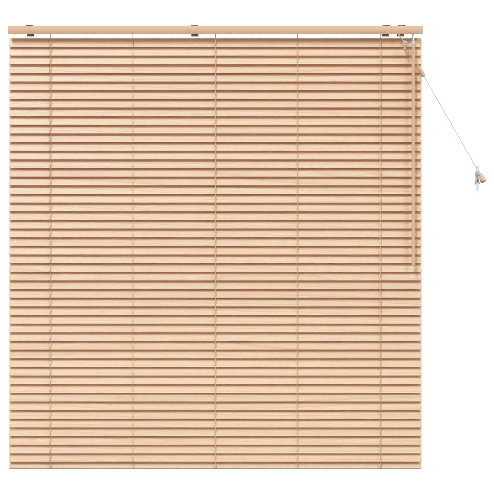 vidaXL Βενετσιάνικη Σκίαση Όψη Δρύς 150 x 160 cm 35 mm - Image 2