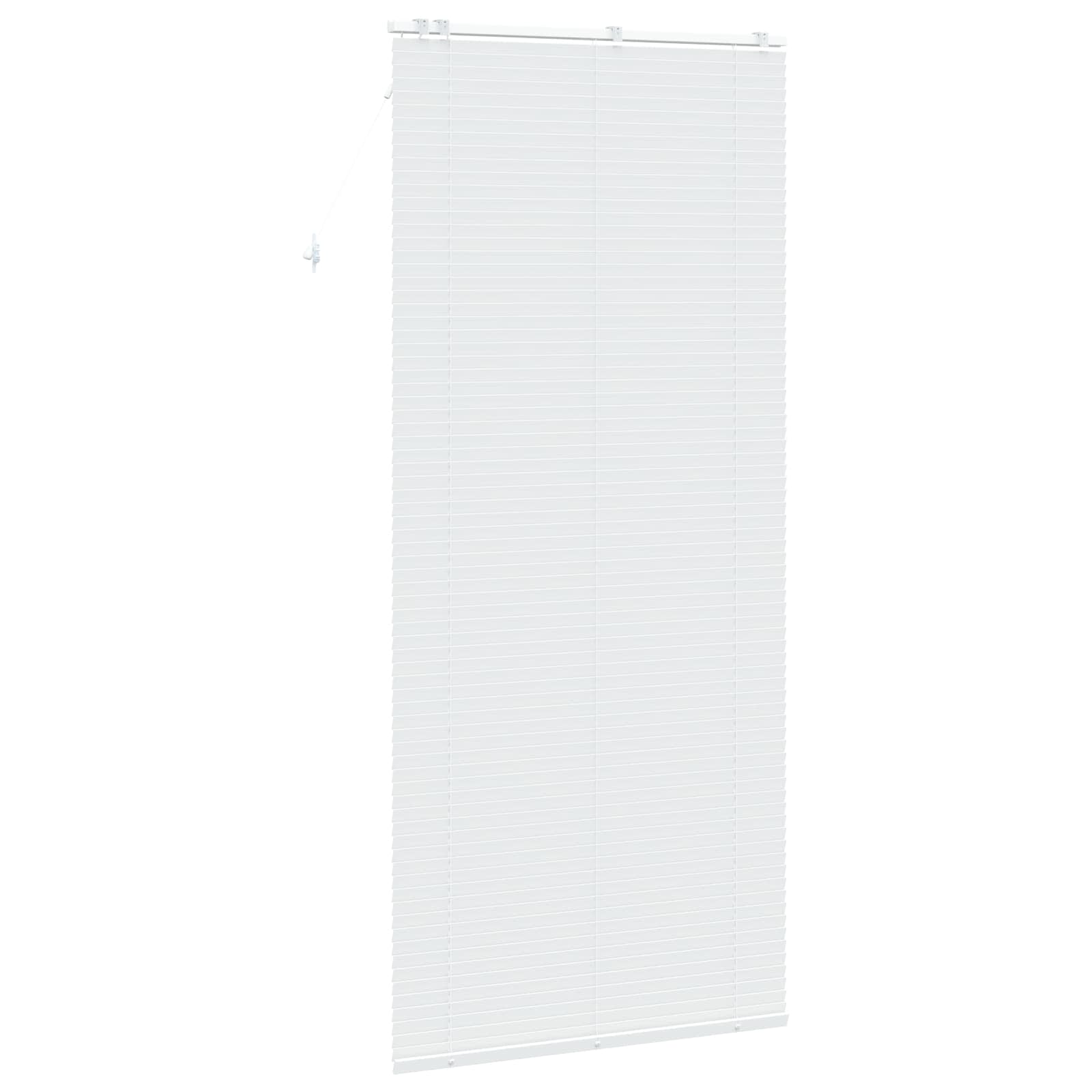 vidaXL Βενετσιάνικη Σκίαση Λευκό 120 x 250 cm 35 mm - Image 4