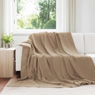 vidaXL Ριχτάρια 6 τμχ. Καμηλοπάρδαλη 220 x 240 cm 8.24 kg Μαλλί