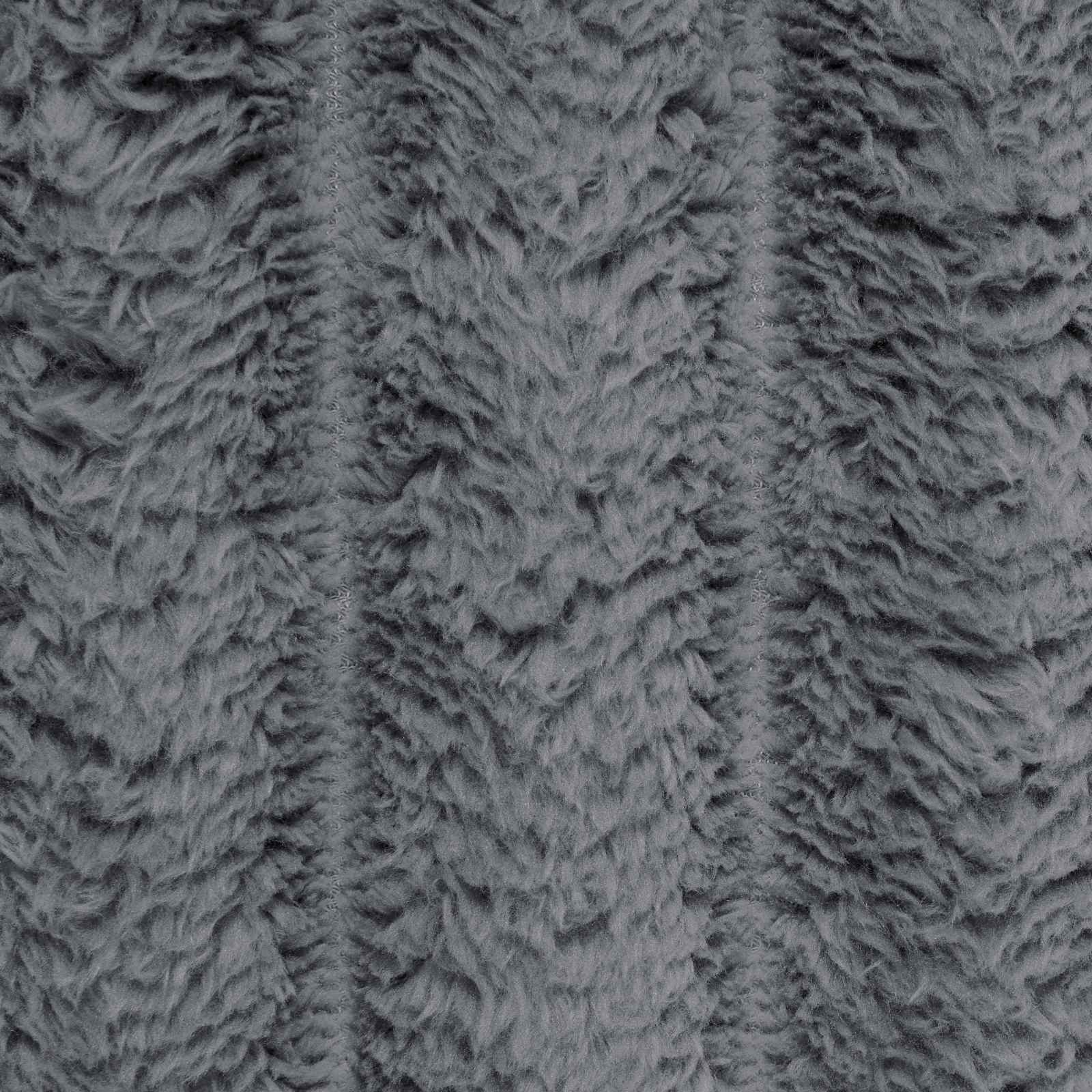 vidaXL Ριχτάρι Σκούρο Γκρι 270 x 240 cm 1.73 kg Μαλλί - Image 8